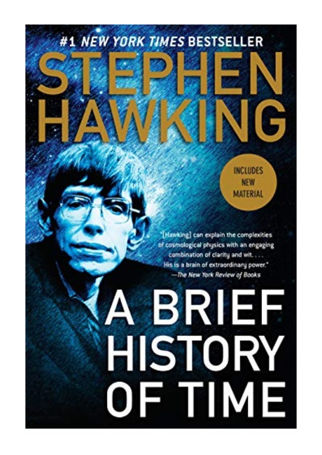 Stephen Hawking Book Pdf
